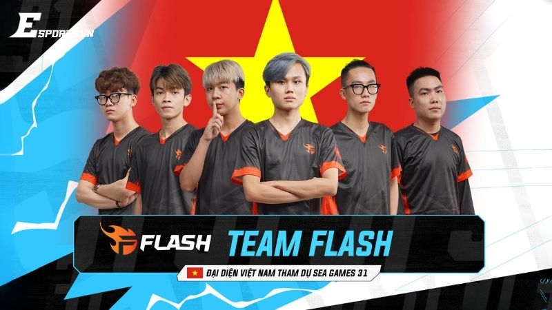 Team Flash đã xuất sắc trở thành đại diện Việt Nam tại SEA Games 31