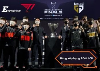 Bảng xếp hạng POM LCK tuần 8: Chovy giữ vững ngôi đầu