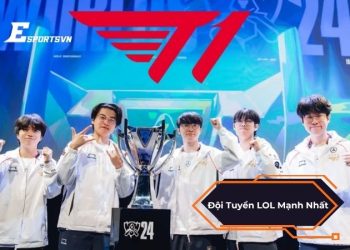 Top 5 đội tuyển LOL mạnh nhất thế giới 2025