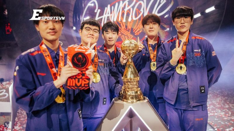 Hành trình thành công và thành tích nổi bật của JD Gaming
