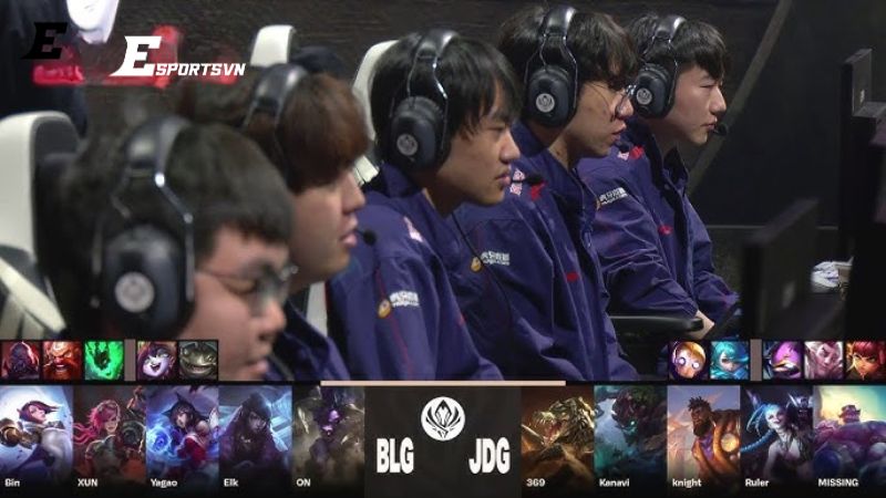 Hướng dẫn cập nhật tin tức và trận đấu của JD Gaming