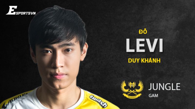 Levi - Tuyển thủ Esport Việt Nam bộ môn LMHT
