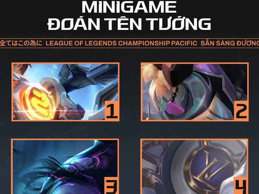 Hoạt động mini game trong fan zone LCP 2025