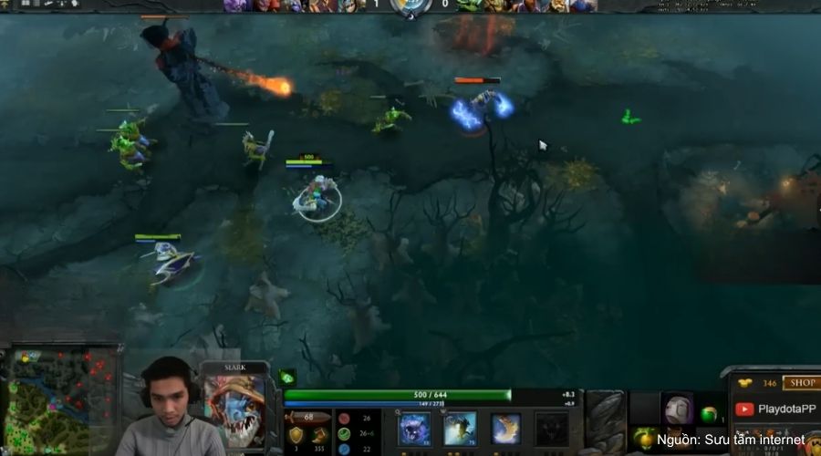 PewPew livestream đánh game