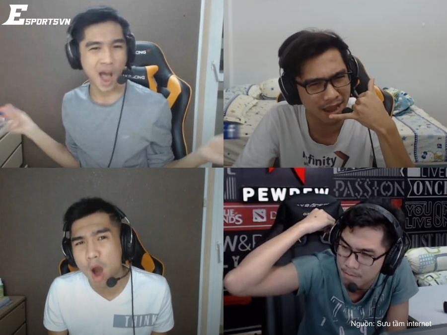 Các khoảnh khắc PewPew livestream
