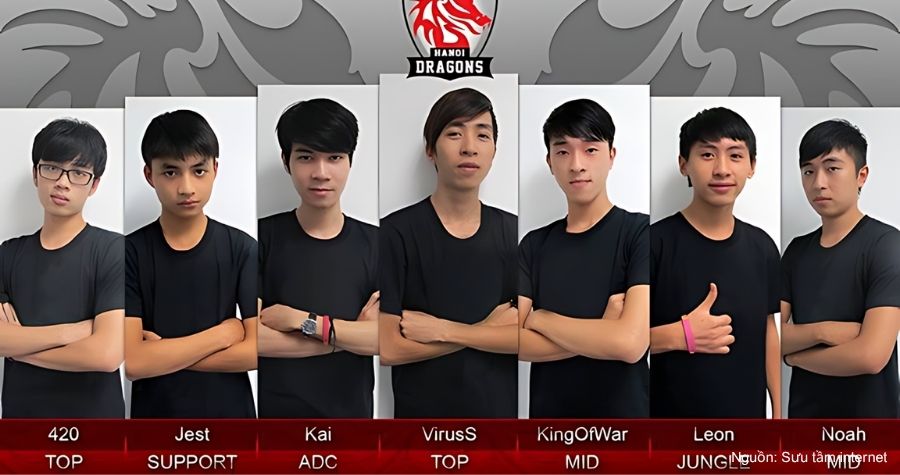 Hanoi Dragons là đội đầu tiên mà ViruSs gia nhập