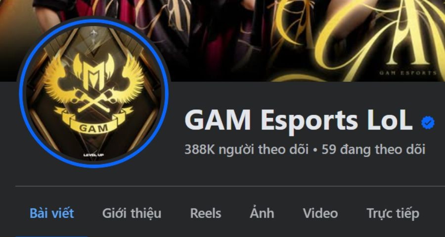 Ảnh hưởng của GAM Esports trên mạng xã hội 