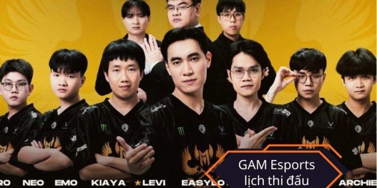 Gam esports lịch thi đấu