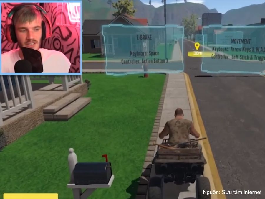 Pewds live game Happy Wheels 3D Rage vào 8 năm trước